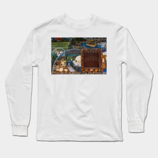 The Painted Doors And Windows Of Las Flores - 2 © Long Sleeve T-Shirt